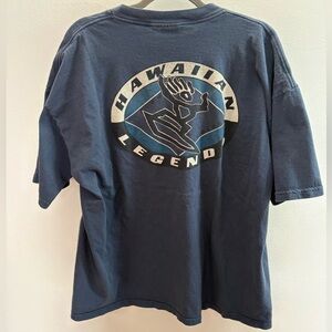 Hawaiian Legends Longboards Blue Surf T-shirt 2XL